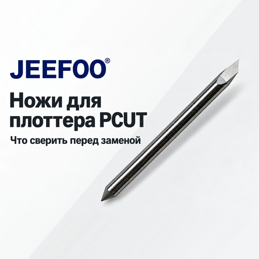 Ножи для плоттера PCUT: что сверить перед заменой